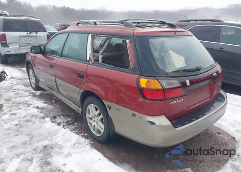 2004 Subaru Outback from USA, damaged, VIN 4S3BH675447622586